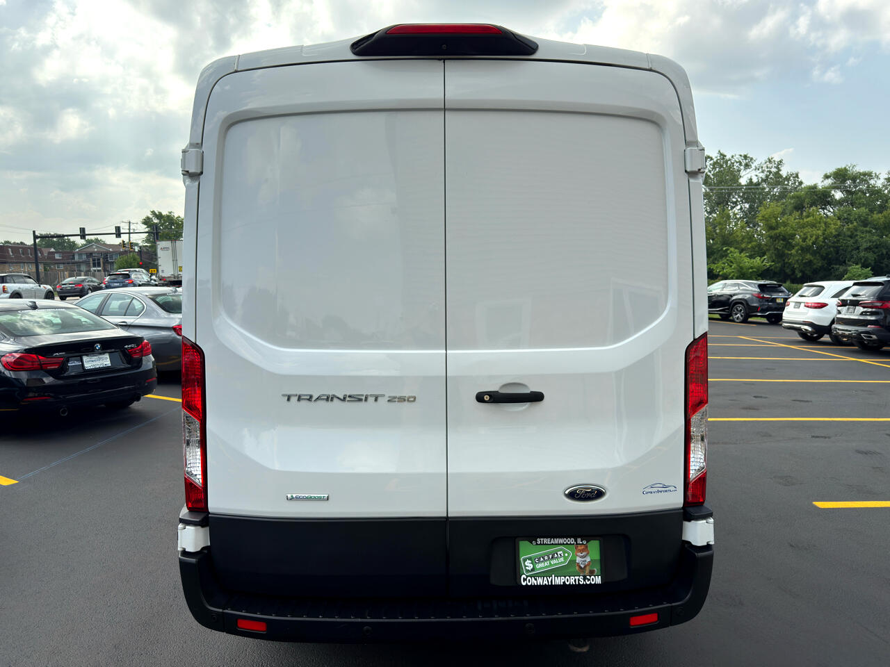 Ford Transit Van T-250 130" Med Rf 9000 GVWR Sliding RH Dr 2019