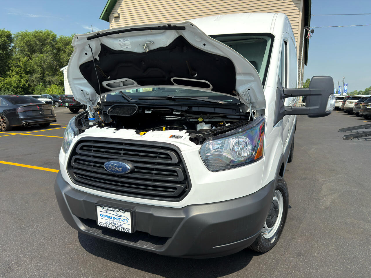 Ford Transit Van T-250 130" Med Rf 9000 GVWR Sliding RH Dr 2019