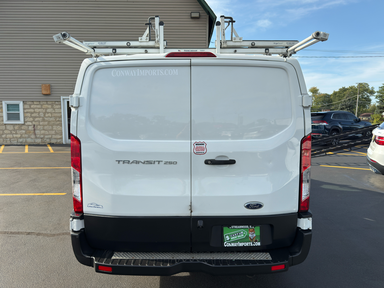 Ford Transit Van T-250 130" Low Rf 9000 GVWR Swing-Out RH Dr 2019