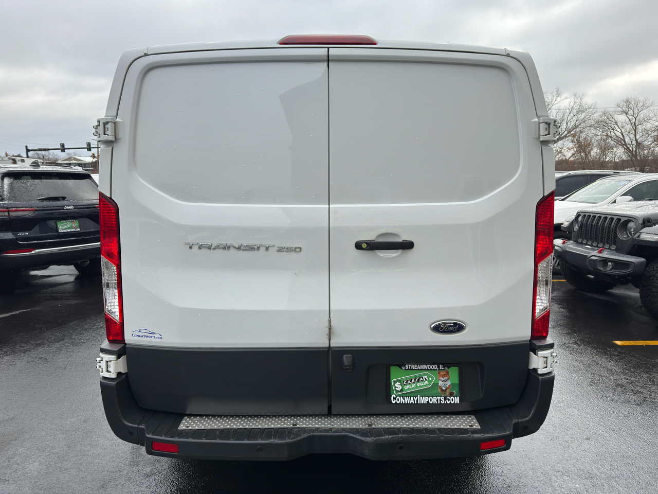 Ford Transit Van T-250 130" Low Rf 9000 GVWR Swing-Out RH Dr 2018