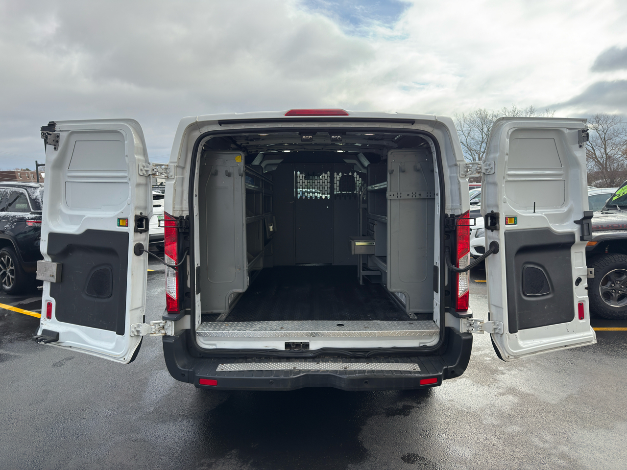 Ford Transit Van T-250 130" Low Rf 9000 GVWR Swing-Out RH Dr 2018