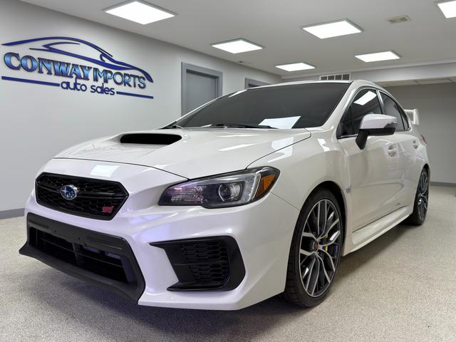 White 2020 Subaru WRX STI AWD Sedan All-Wheel Drive 6-Speed Manual
