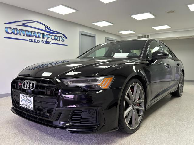 Black 2020 Audi S6 Sedan All-Wheel Drive 8-Speed Automatic