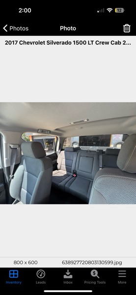 Chevrolet Silverado 1500 LT Crew Cab 2WD 2017