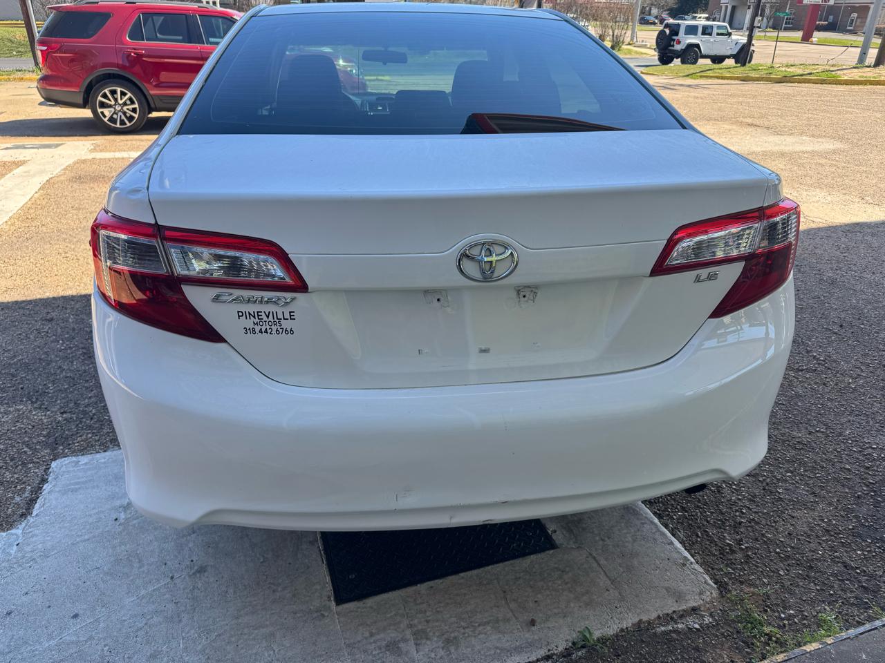 Toyota Camry XLE 2013
