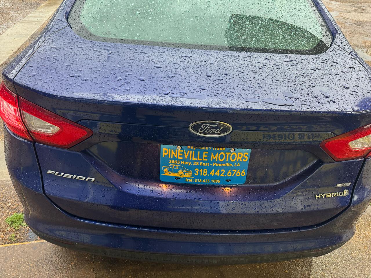 Ford Fusion Hybrid SE 2014