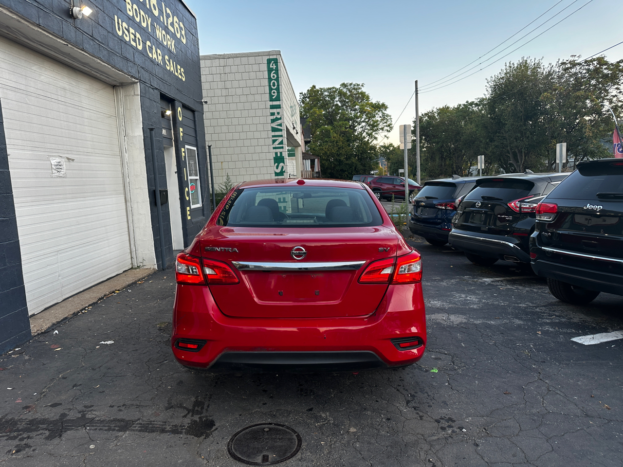 Nissan Sentra SV 4D Sedan 2018