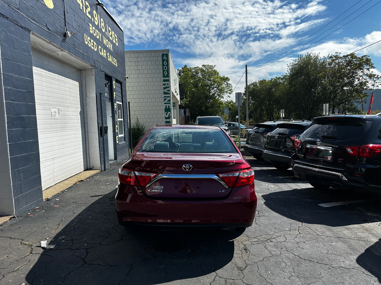 Toyota Camry XLE 2016