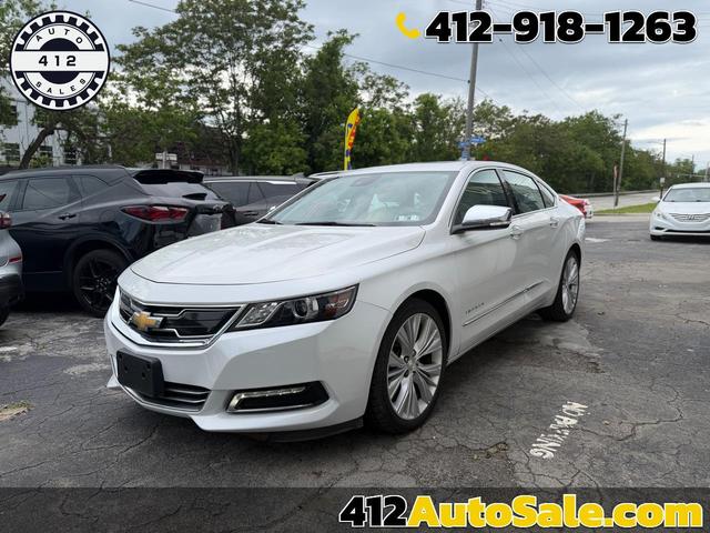 Pearl White 2019 Chevrolet Impala Premier FWD Sedan Front-Wheel Drive Automatic