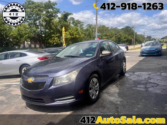 Blue 2014 Chevrolet Cruze Sedan Front-Wheel Drive Automatic