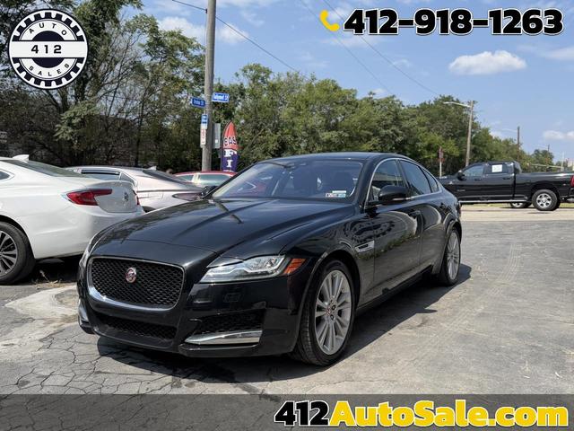 Black 2020 Jaguar XF Sedan All-Wheel Drive Automatic