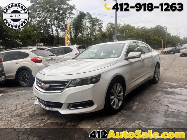 White 2016 Chevrolet Impala Sedan Front-Wheel Drive Automatic
