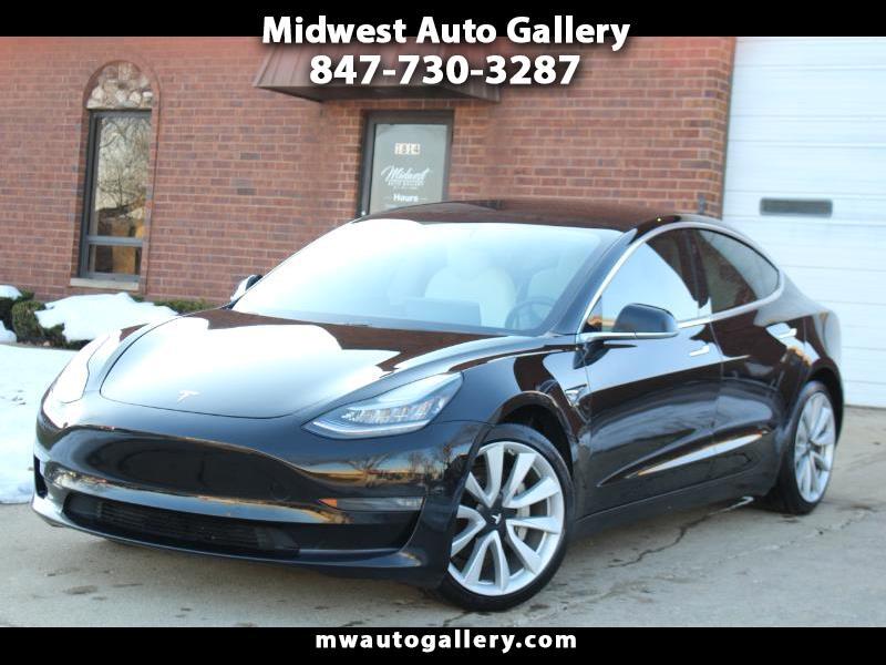 2020 Tesla Model 3 Long Range AWD - FSD3- 1 OWNER - WHITE LEATHER -