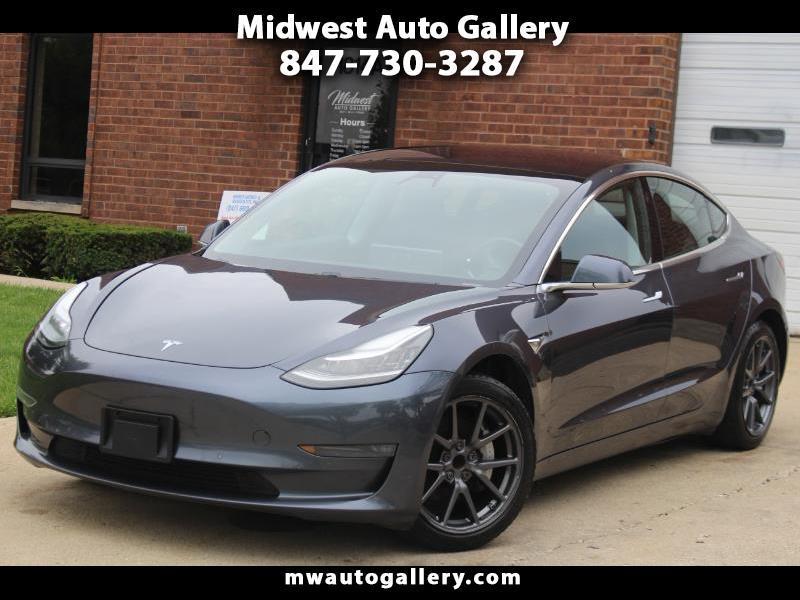 2018 Tesla Model 3 LONG RANGE - 1 OWNER - BLACK LEATHER - LOW MILES -