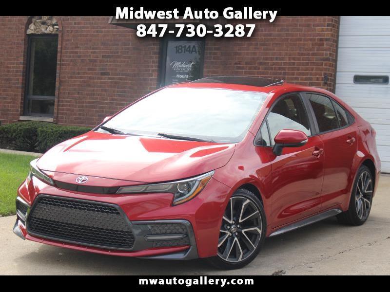 Red 2020 Toyota Corolla Sedan Front-Wheel Drive Automatic