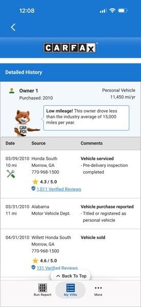 Honda Odyssey  2010