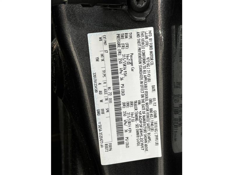 Ford Focus  2017 Ford Focus  2017