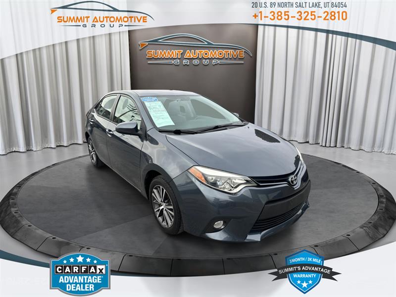 2016 Toyota Corolla LE Plus