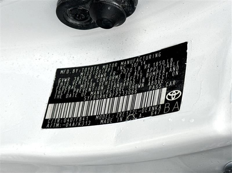 Toyota Corolla  2015