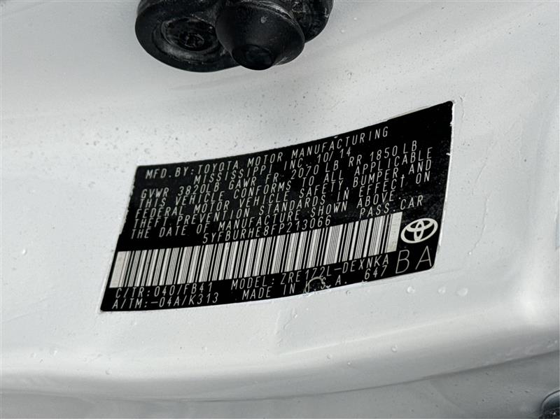 Toyota Corolla  2015