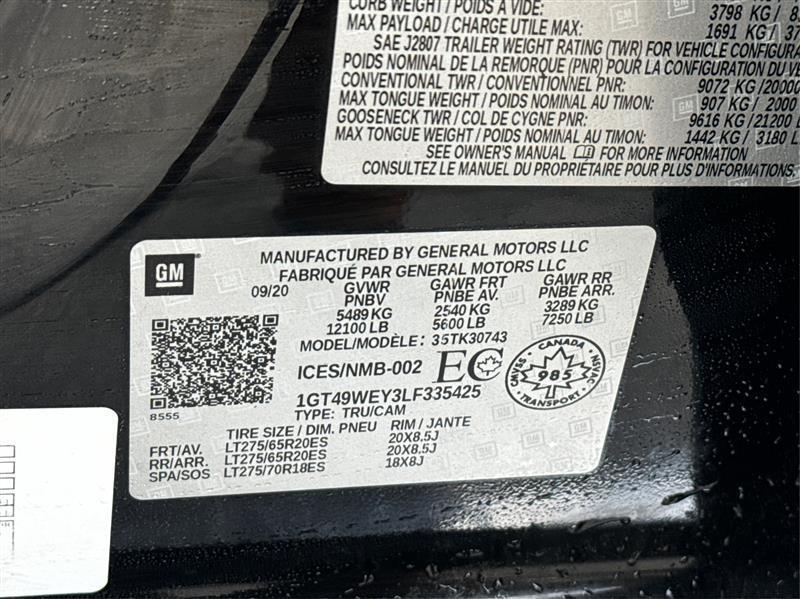 GMC Sierra 3500HD  2020