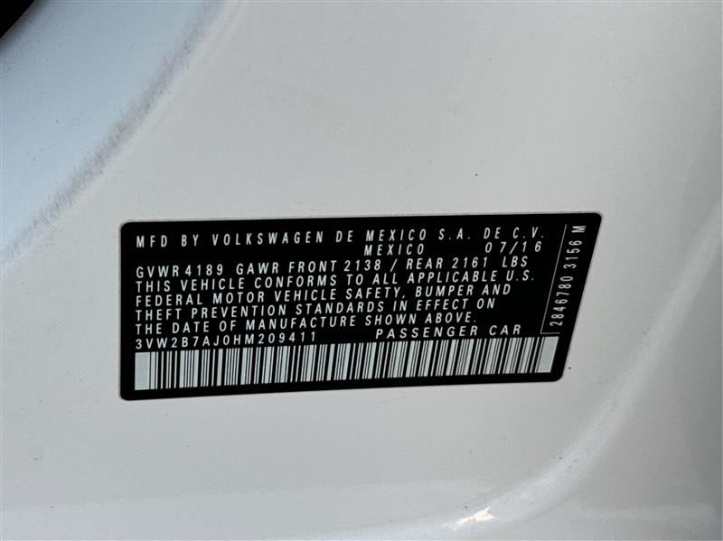 Volkswagen Jetta  2017