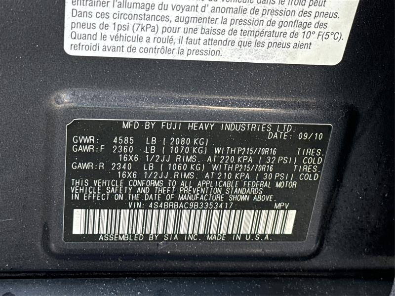 Subaru Outback  2011