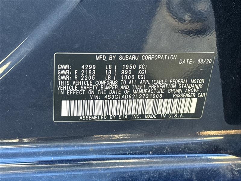 Subaru Impreza  2020