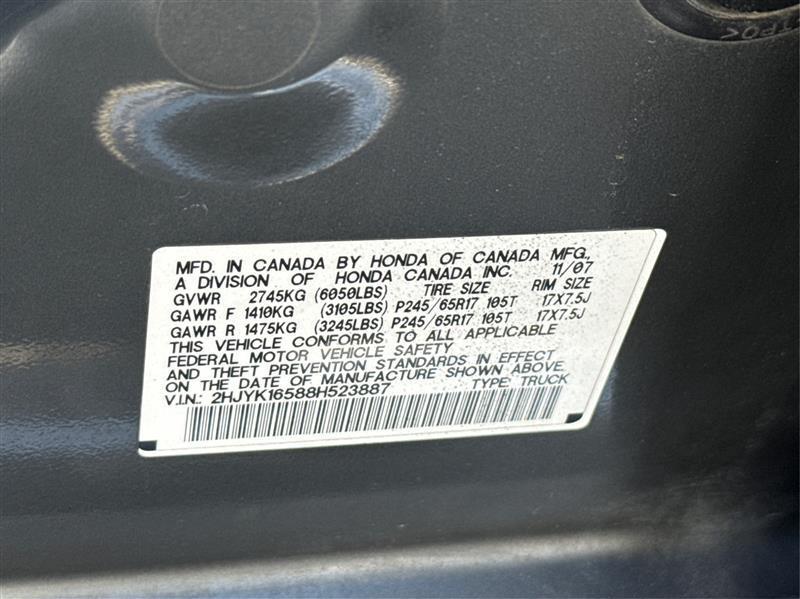 Honda Ridgeline  2008