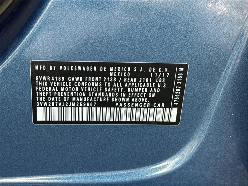 Volkswagen Jetta  2018