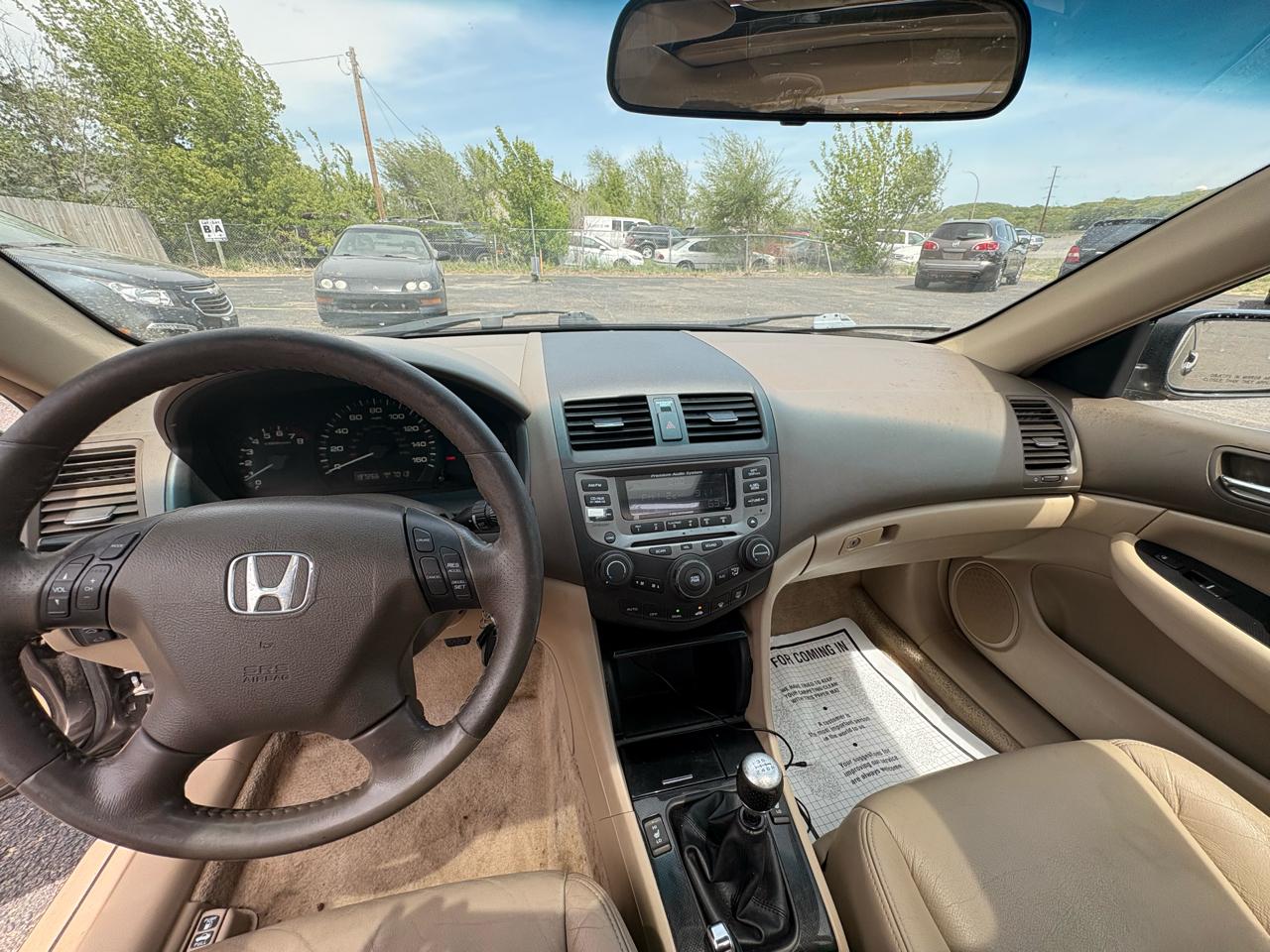Honda Accord Sdn 4dr V6 MT EX-L 2007