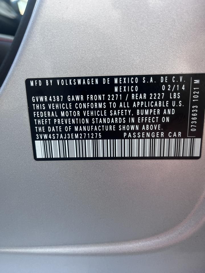 Volkswagen Jetta Sedan 4dr DSG GLI 2014