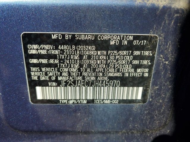 Subaru Forester  2018 Subaru Forester  2018