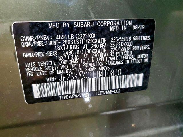 Subaru Forester  2020