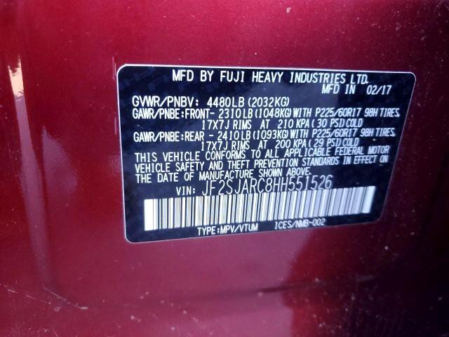 Subaru Forester  2017