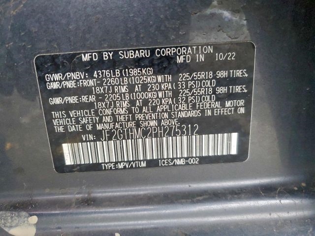 Subaru Crosstrek  2023