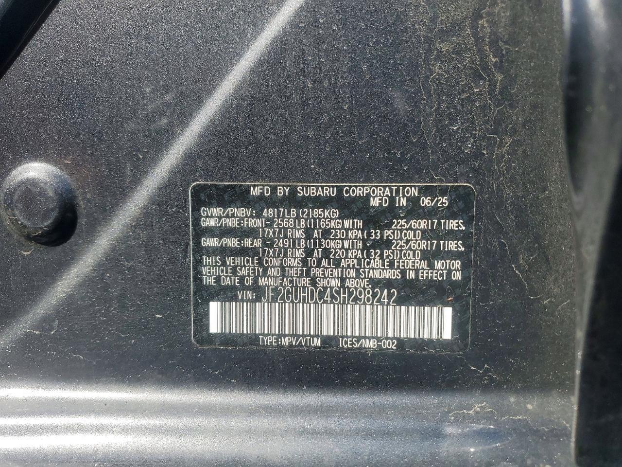 Subaru Crosstrek Premium 2025