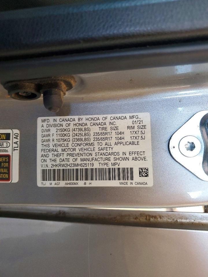 Honda CR-V LX AWD 2021