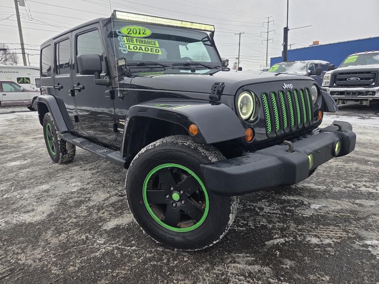 2012 Jeep Wrangler Unlimited Sahara