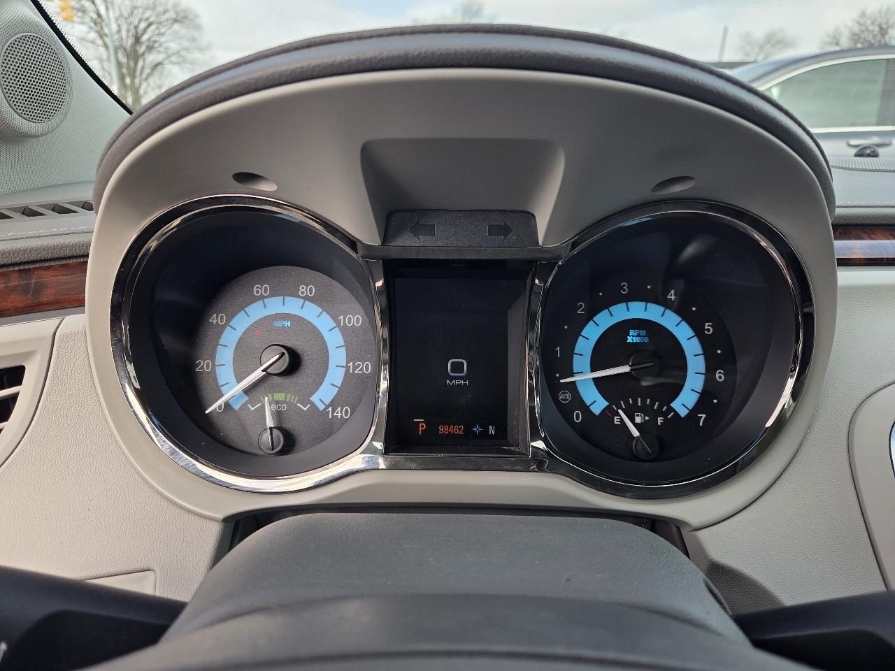 Buick LaCrosse Convenience Package 2012