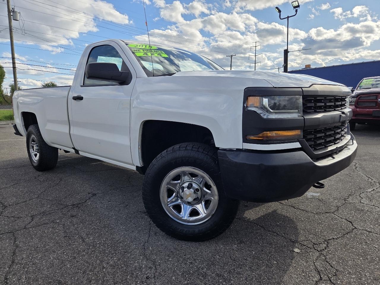 Chevrolet Silverado 1500 Work Truck Short Box 4WD 2018