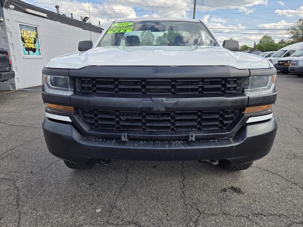 Chevrolet Silverado 1500 Work Truck Short Box 4WD 2018