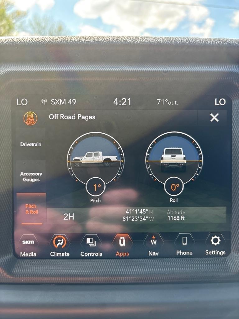 Jeep Gladiator Overland 2022