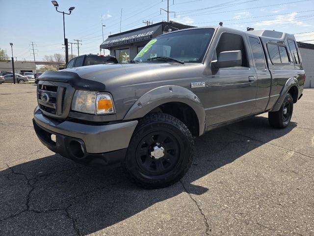 Gray 2010 Ford Ranger Sport SuperCab 4-Door Pickup Truck 4X2 Automatic