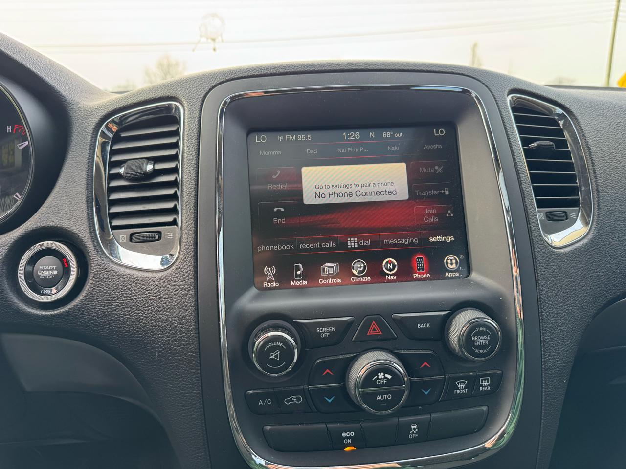 Dodge Durango SXT RWD 2014