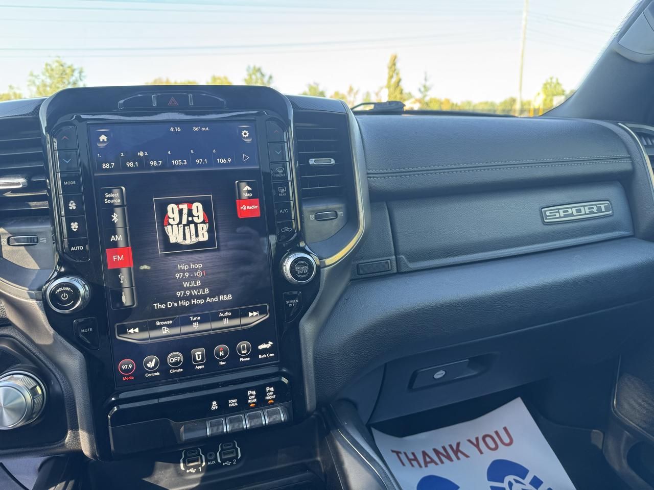 RAM 1500 Sport Crew Cab 4WD SWB 2020