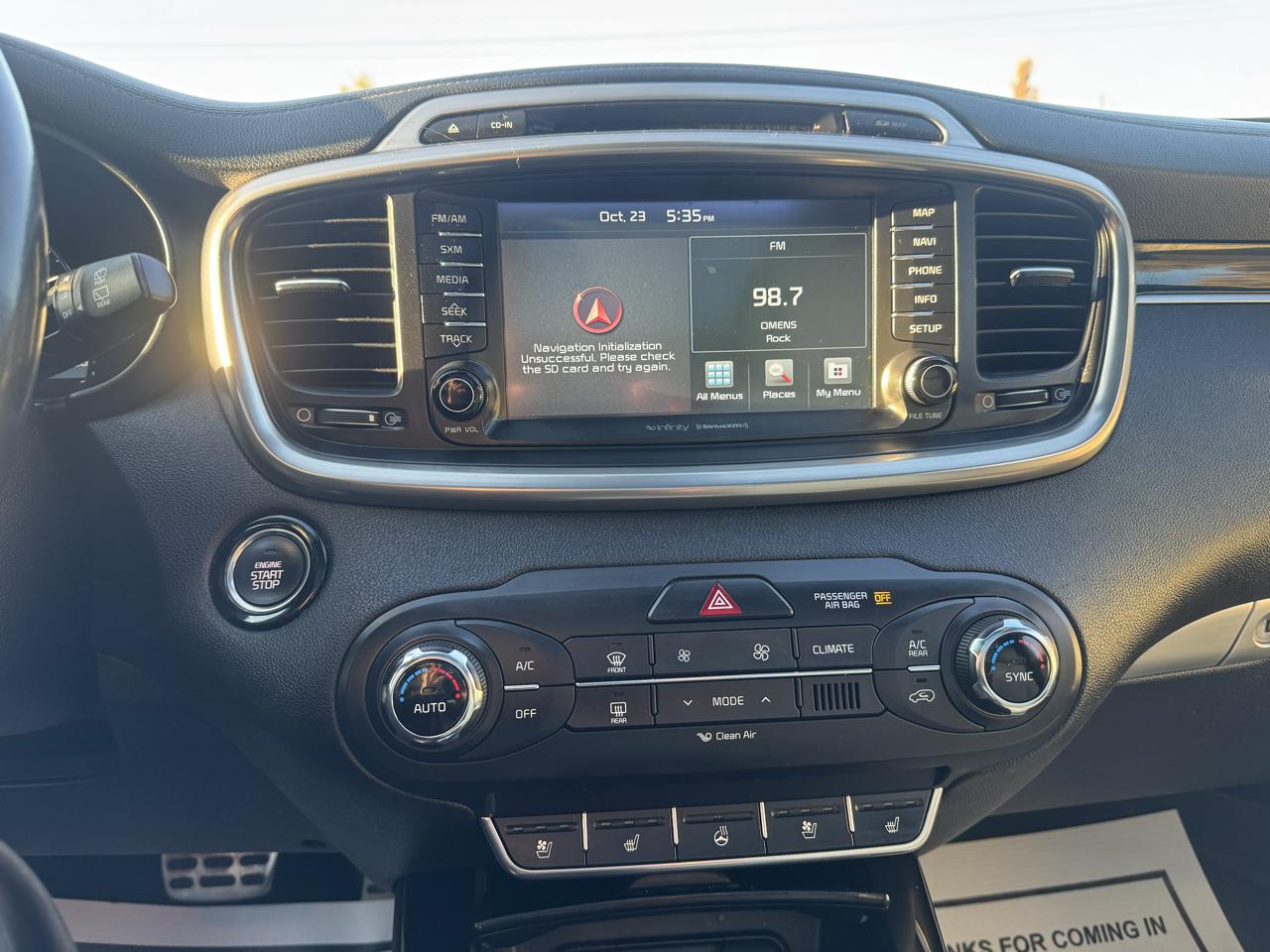 Kia Sorento SX V6 AWD 2016
