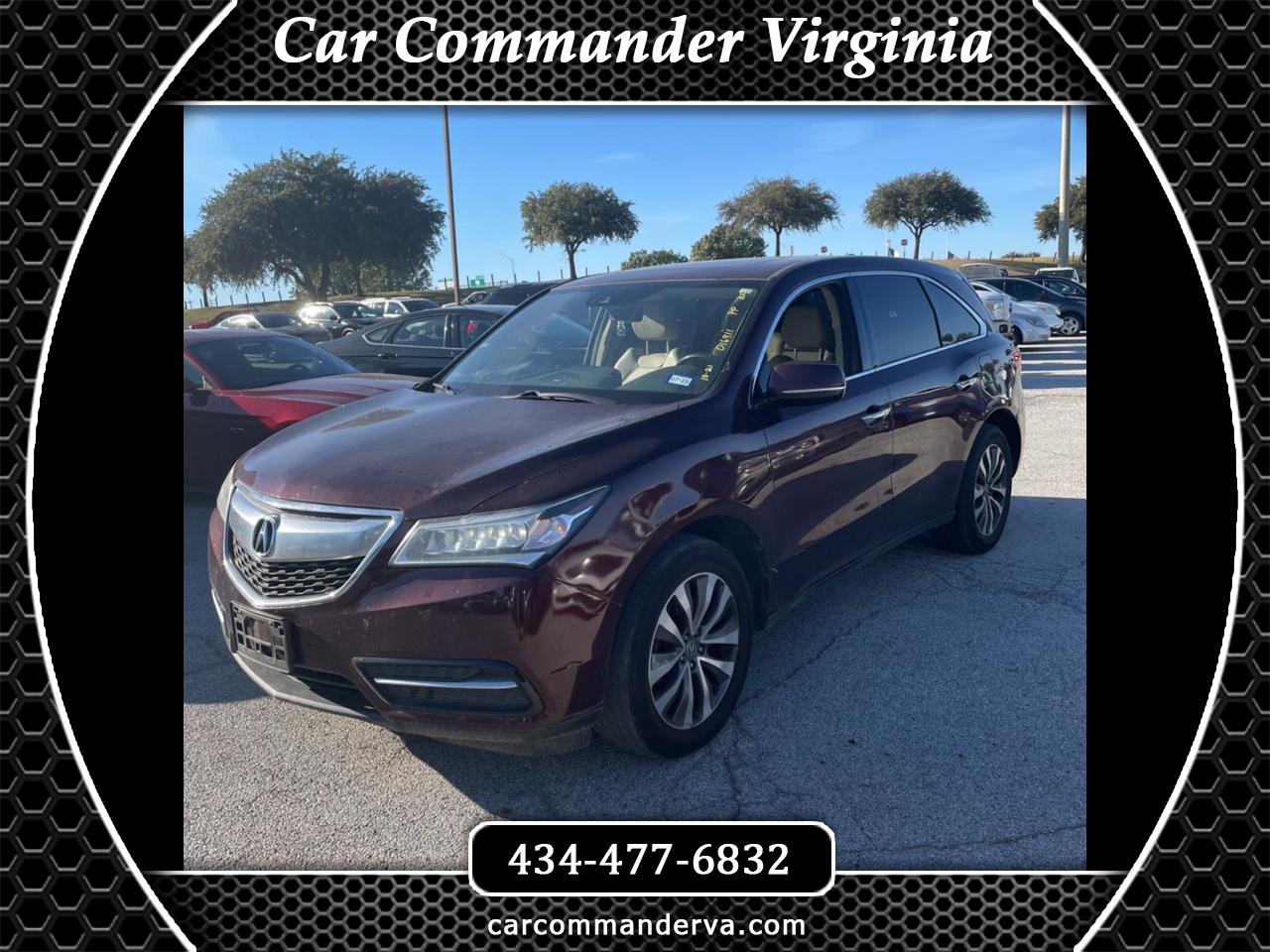 2016 Acura MDX TECHNOLOGY