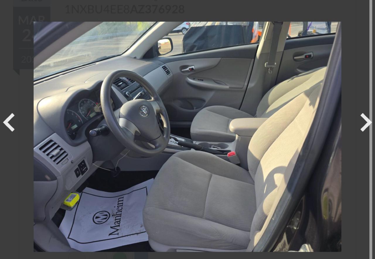 Toyota Corolla  2010