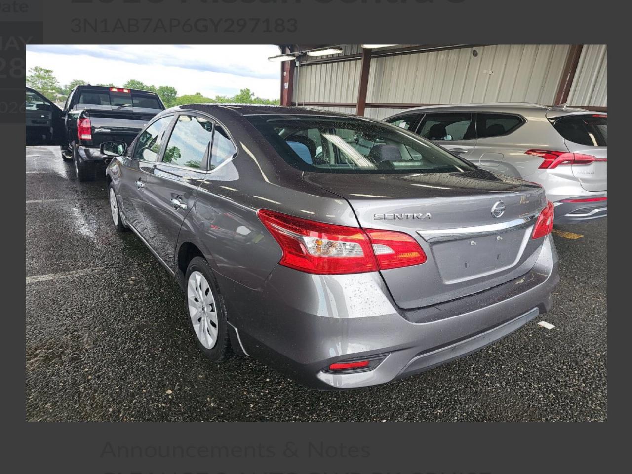 Nissan Sentra  2016